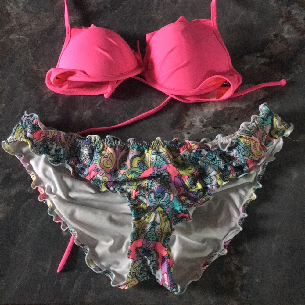 VICTORIA SECRET BIKINI SET TOP 34B BOTTOM L